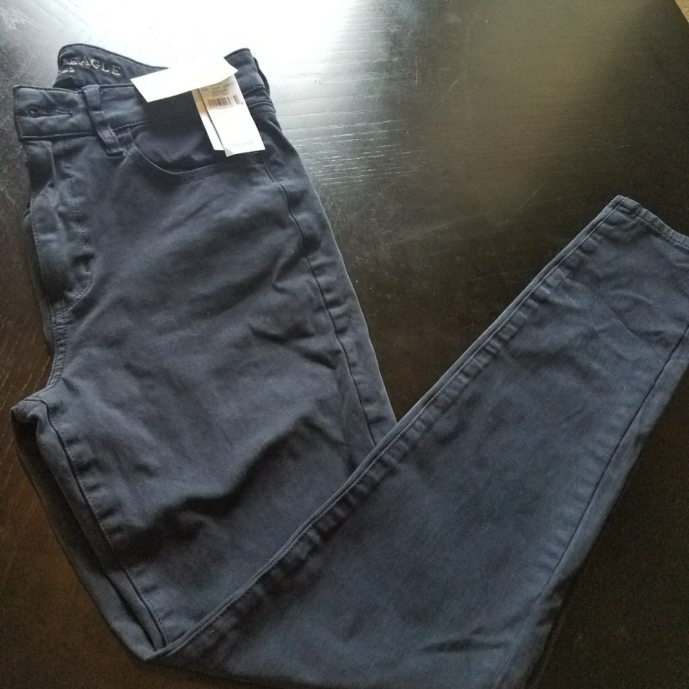 NWT Blue American Eagle Hi-Rise leggings ,6